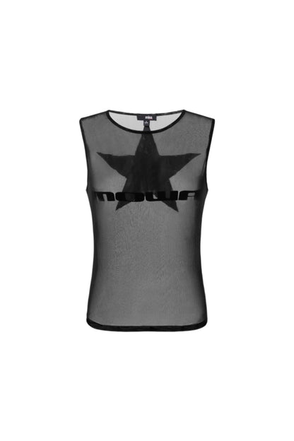 STAR VEST BLACK