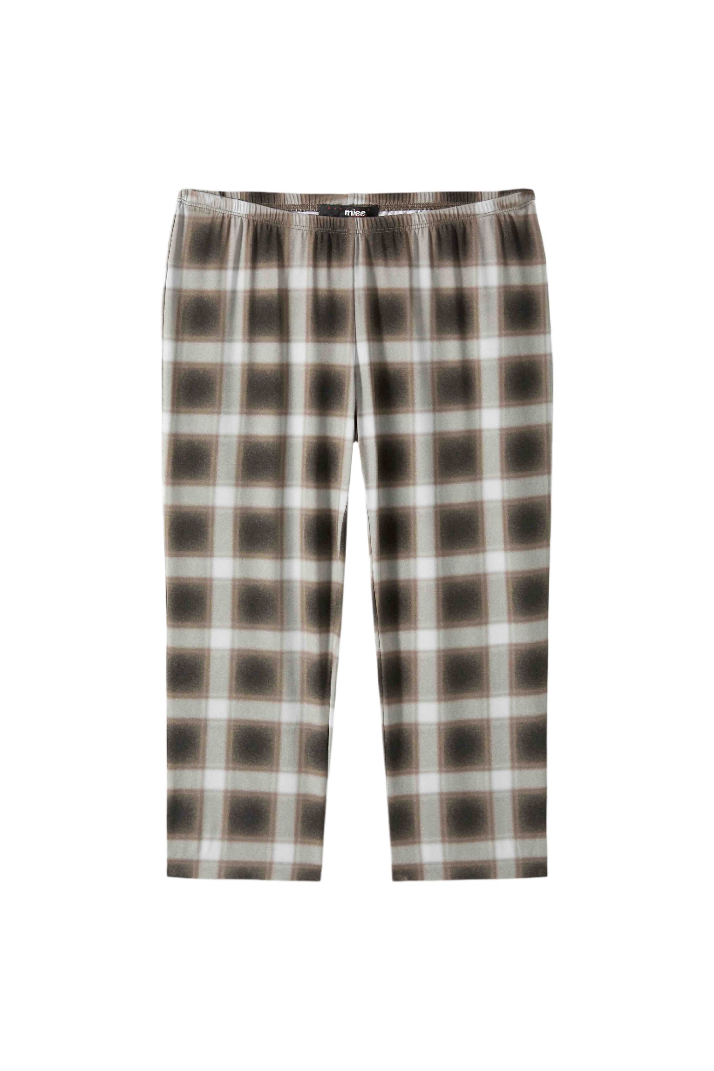 TARTAN CAPRI PANTS