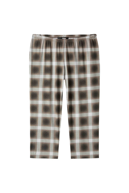 TARTAN CAPRI PANTS