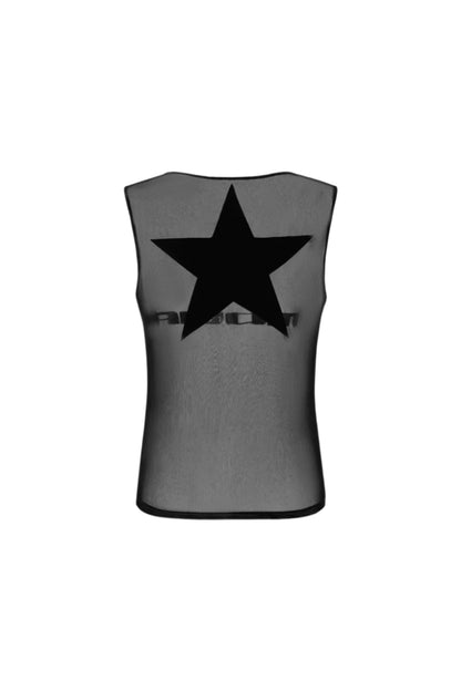 STAR VEST BLACK