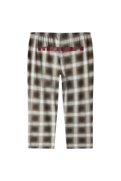 TARTAN CAPRI PANTS