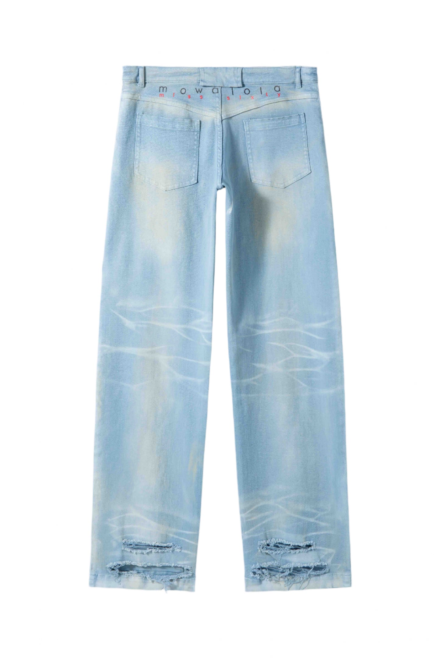 STRAIGHT-LEG PONY JEANS