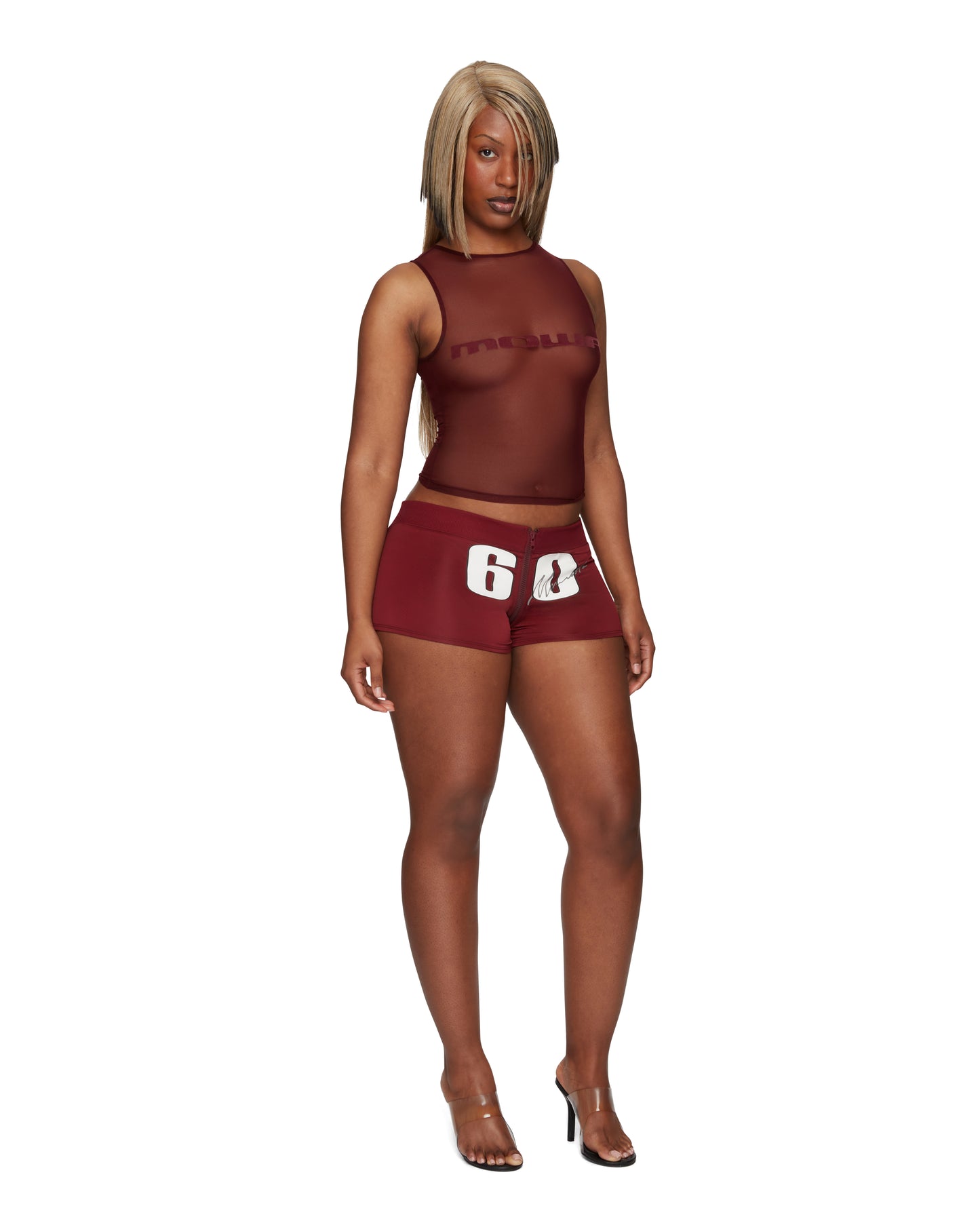 SIXTY SHORTS BURGUNDY