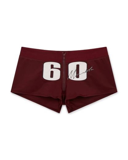 SIXTY SHORTS BURGUNDY