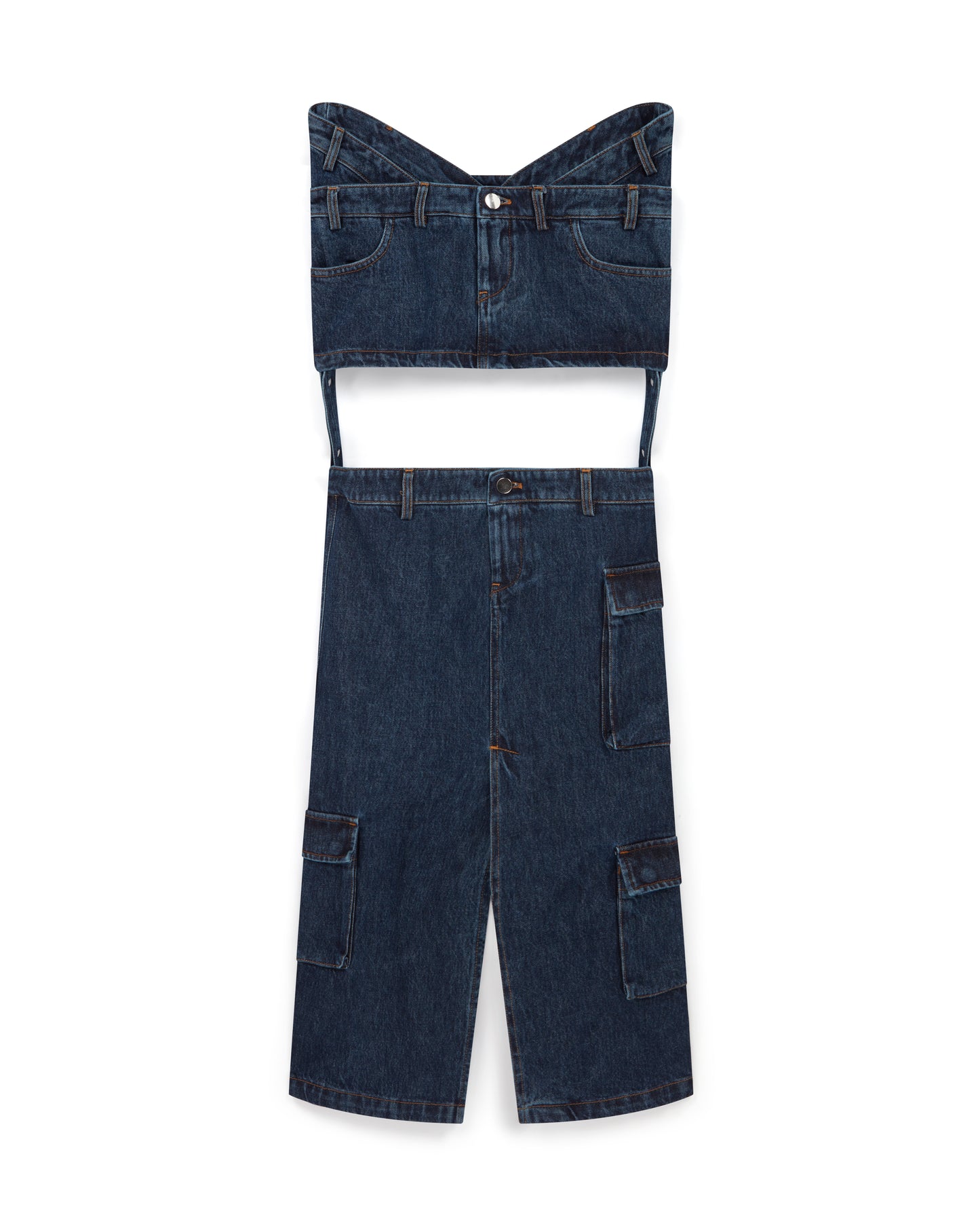 CITY Dungaree Skirt