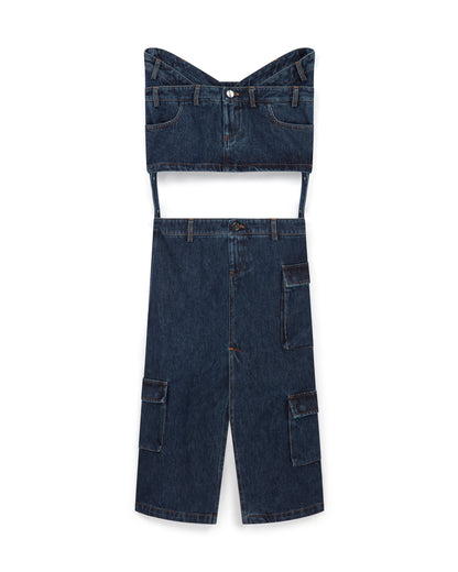 CITY Dungaree Skirt