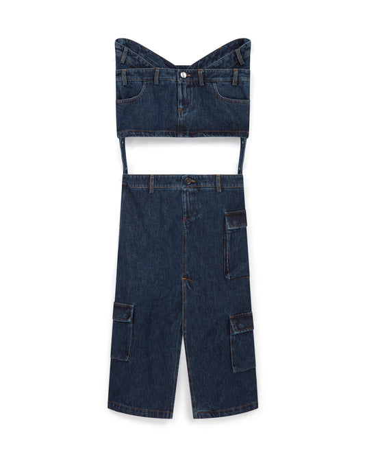 CITY Dungaree Skirt